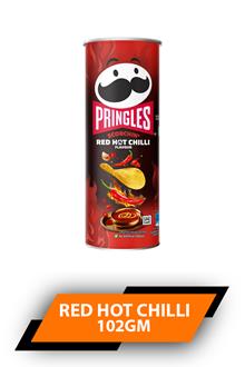 Pringles Red Hot Chilli 102gm